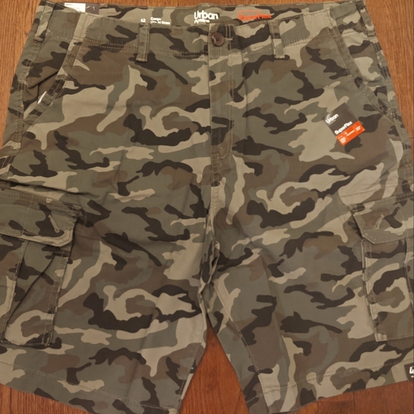 urban pipeline Shorts Mens Urban Pipeline Camo Cargo Shorts
